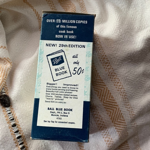 Vintage Ball Porcelain Lined Zinc Caps for Mason Jars 12 ct - Picture 4 of 7